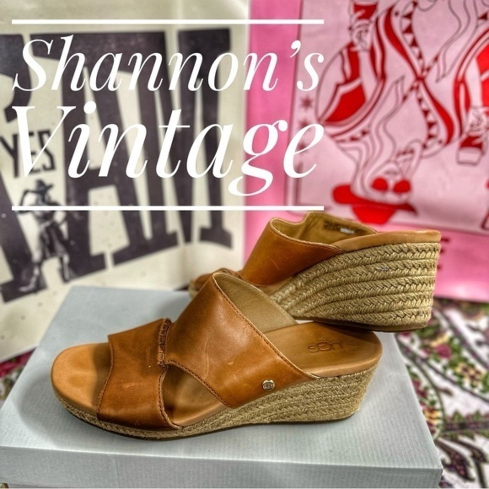Ugg Eirene sz 8.5 wedge sandals